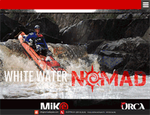 Tablet Screenshot of nomadkayaks.com